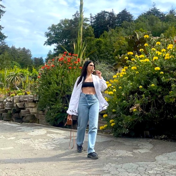 Agolde High-rise Straight Boyfriend Jeans - Picture 5 of 5